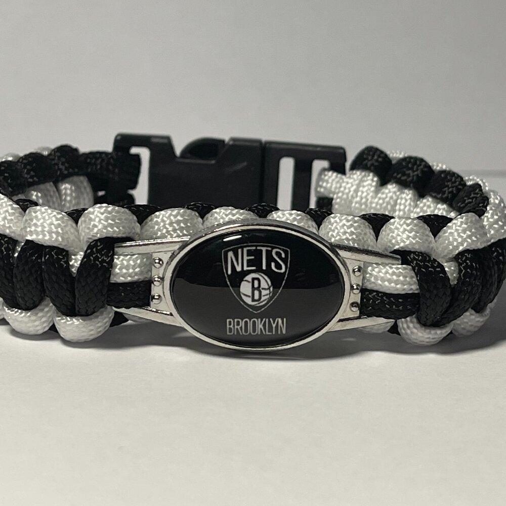Brooklyn Nets NBA Paracord Bracelet NEW